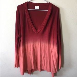 Ombré Urban Outfitters ‘Pins And Needles’ sweater